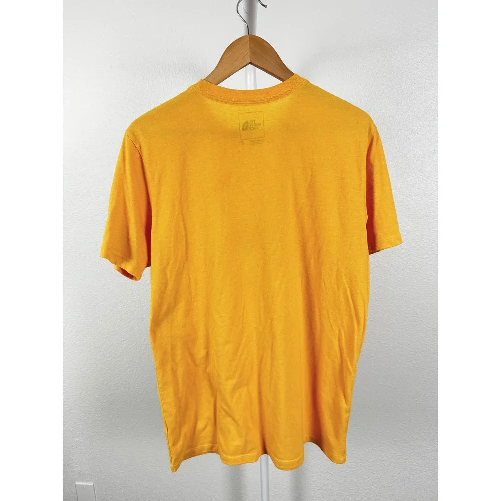 The North Face Mens California Bear Graphic T-Shirt Yellow Size M